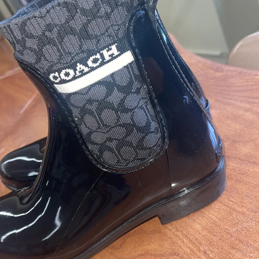 COACH rainboots - Picture 3 of 5